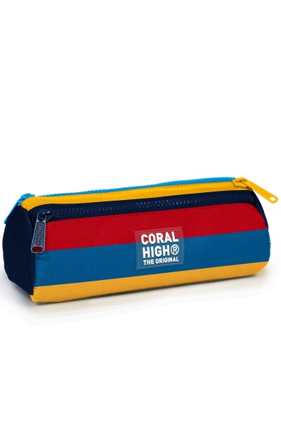 SMS 31012 KALEM ÇANTASI CORAL HIGH (ÜÇ BÖLMELİ)