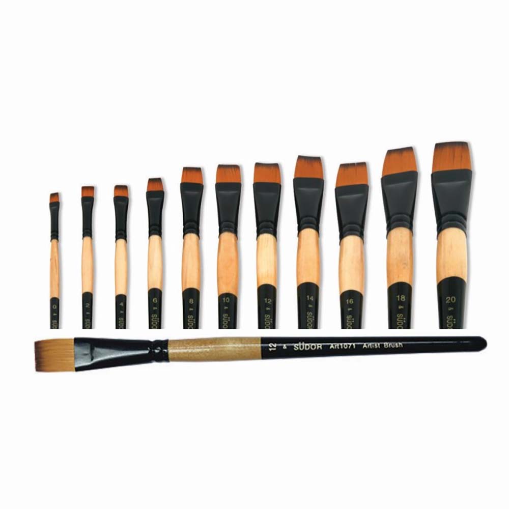 SÜDOR SF1071-2 SENTETİK KISA FIRÇA