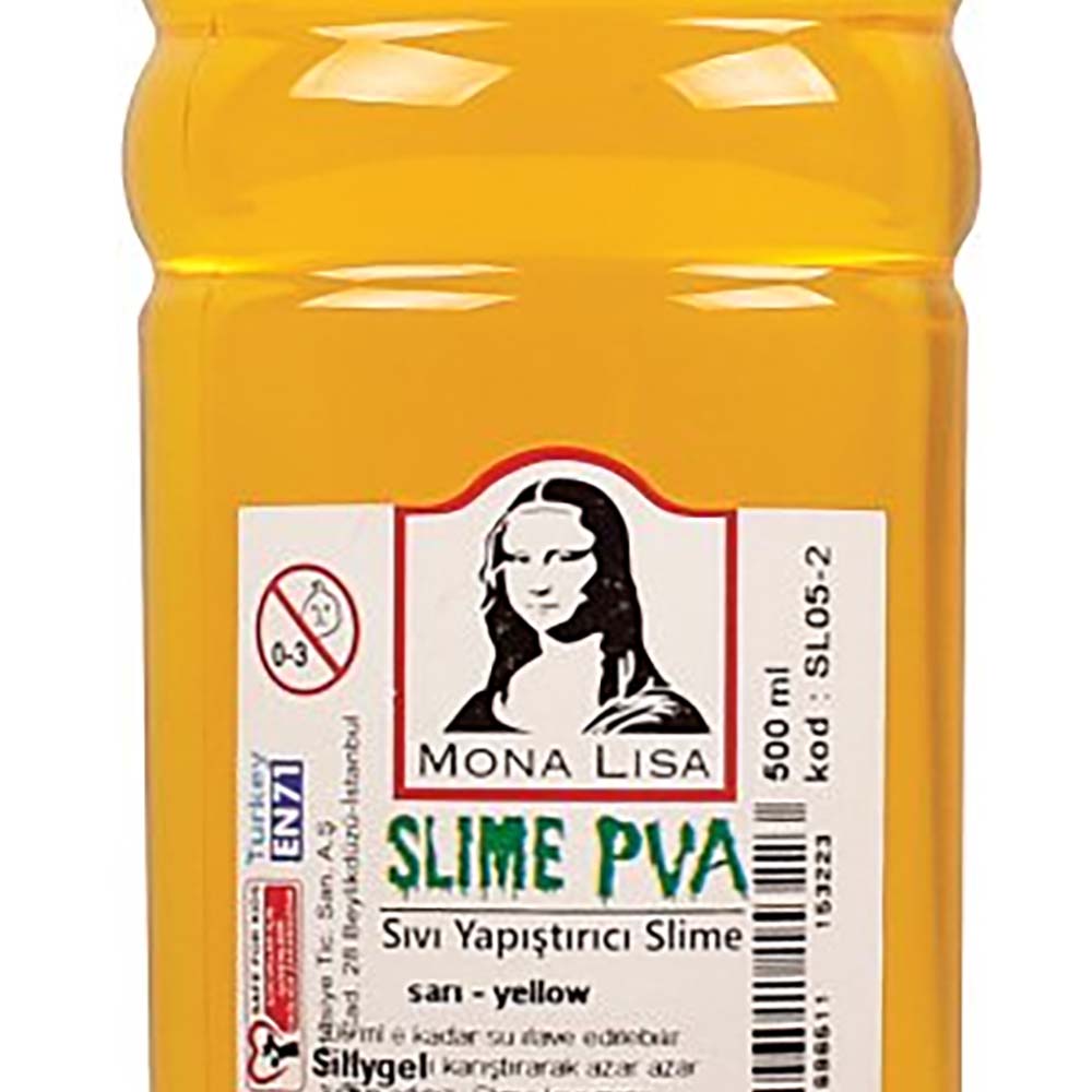 SÜDOR SL05-2 MONALİSA SLİME YAP.500ML SARI