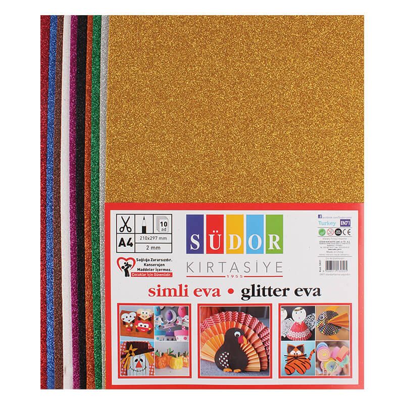 SÜDOR SK01 EVA 20X30 10 RENK SİMLİ