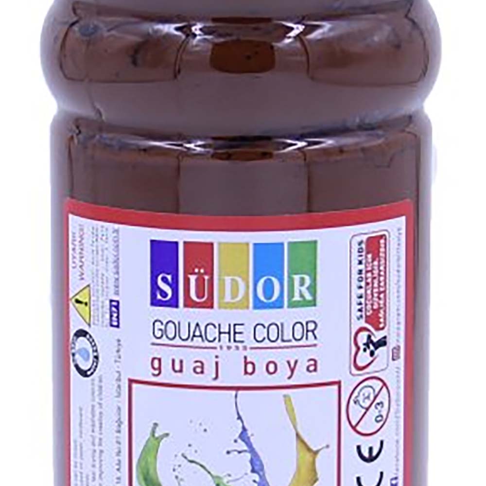 SÜDOR SD509-12 GUAJ BOYA 500ML KAHVERENGİ