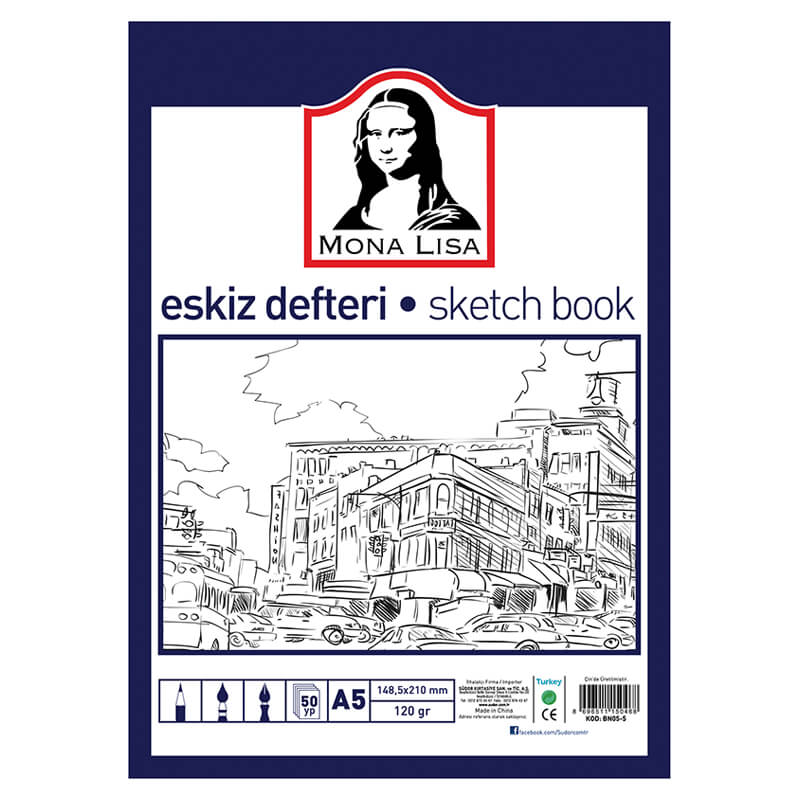 SÜDOR BN05-5 A5 ESKİZ DEF 120GR 50YP