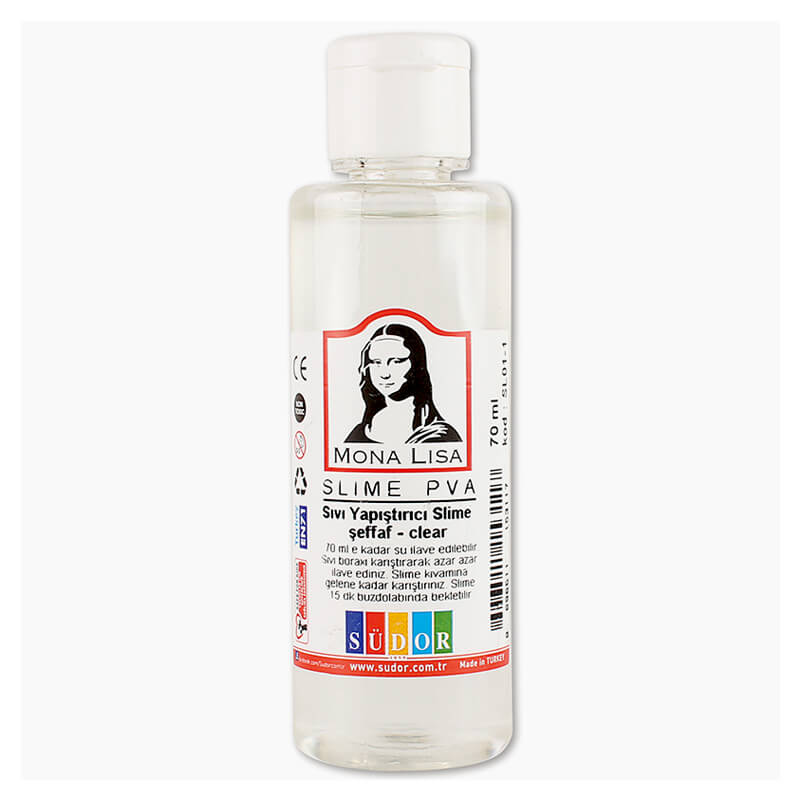 SÜDOR SL01-1 MONALİSA SLİME YAP.70ML ŞEFFAF