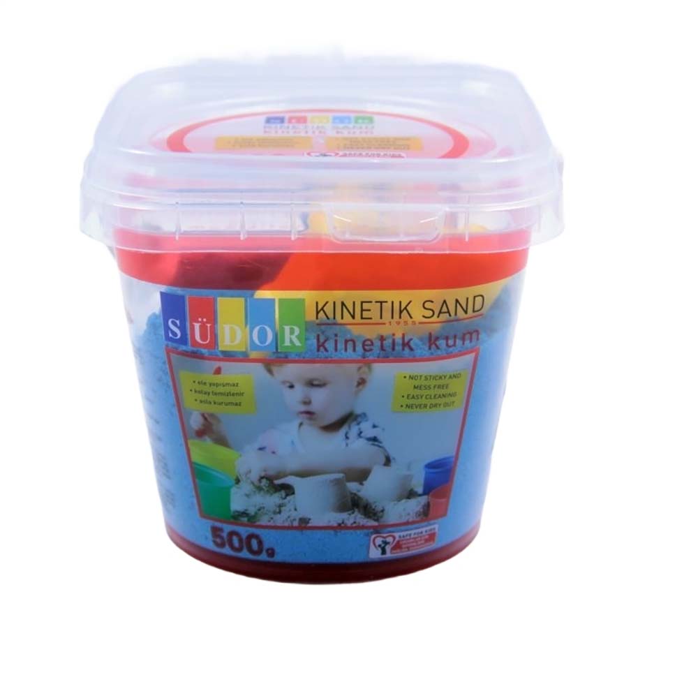 SÜDOR KS02-4 KİNETİK KUM 500GR MAVİ