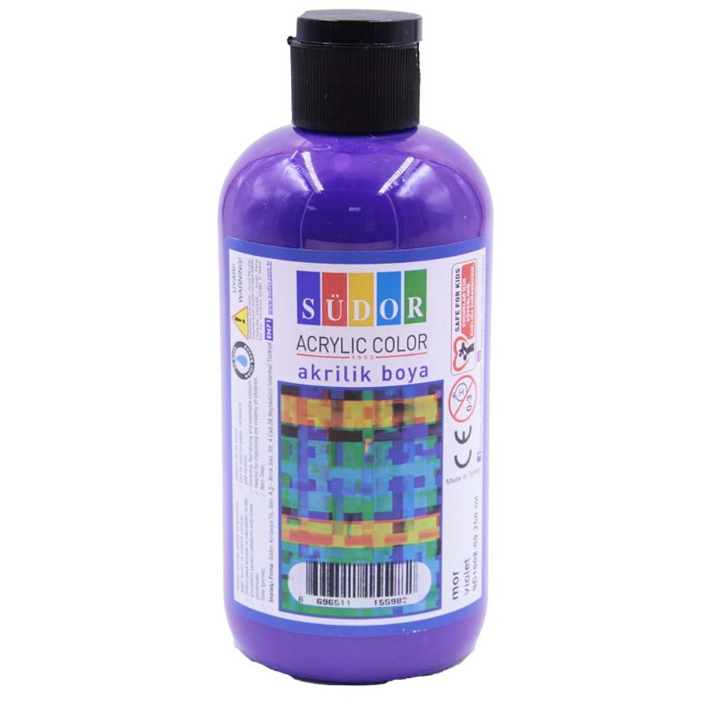 SÜDOR SD1008-09 AKRİLİK 250ML MOR