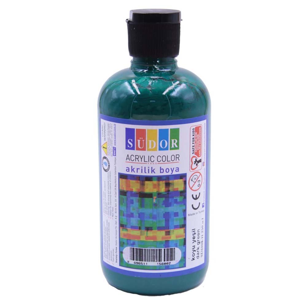 SÜDOR SD1008-11 AKRİLİK 250ML KOYU YEŞİL
