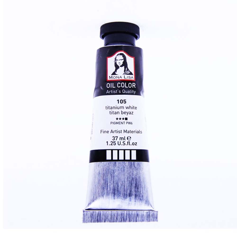 SÜDOR MO037-105 MONALİSA YAĞLI BOYA 37ML TİTAN BEY