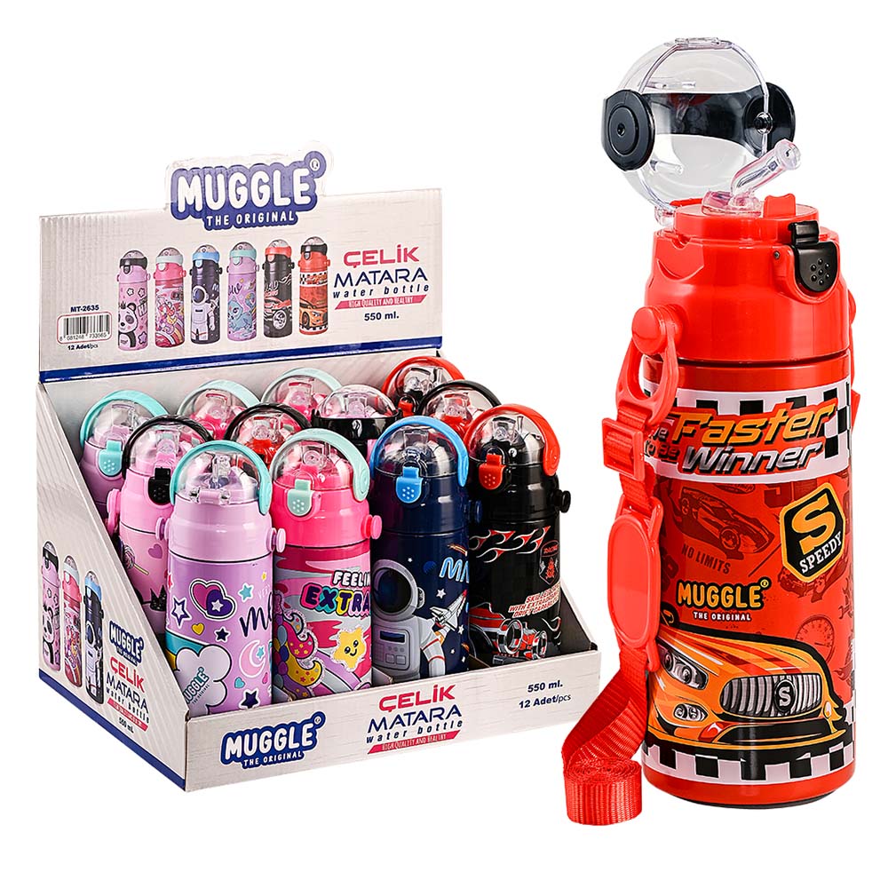 MUGGLE MU-2635 MATARA ÇELİK 550ML THE ORIGINAL