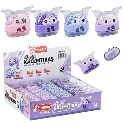 MİKRO MK-4020D KALEMTRAŞ ÇİFT BIÇAKLI BAT CAT 24LÜ KT