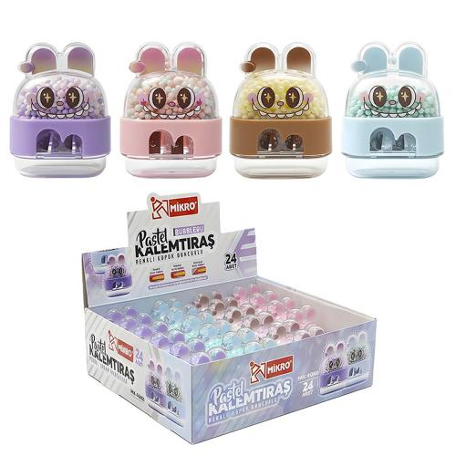 MİKRO MK-4065 KALEMTRAŞ ÇİFT BIÇAKLI BUBBLEBU