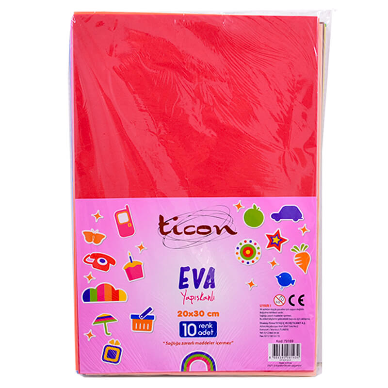 TİCON 79169 20X30 YAP. EVA 2MM 10LU KRŞ