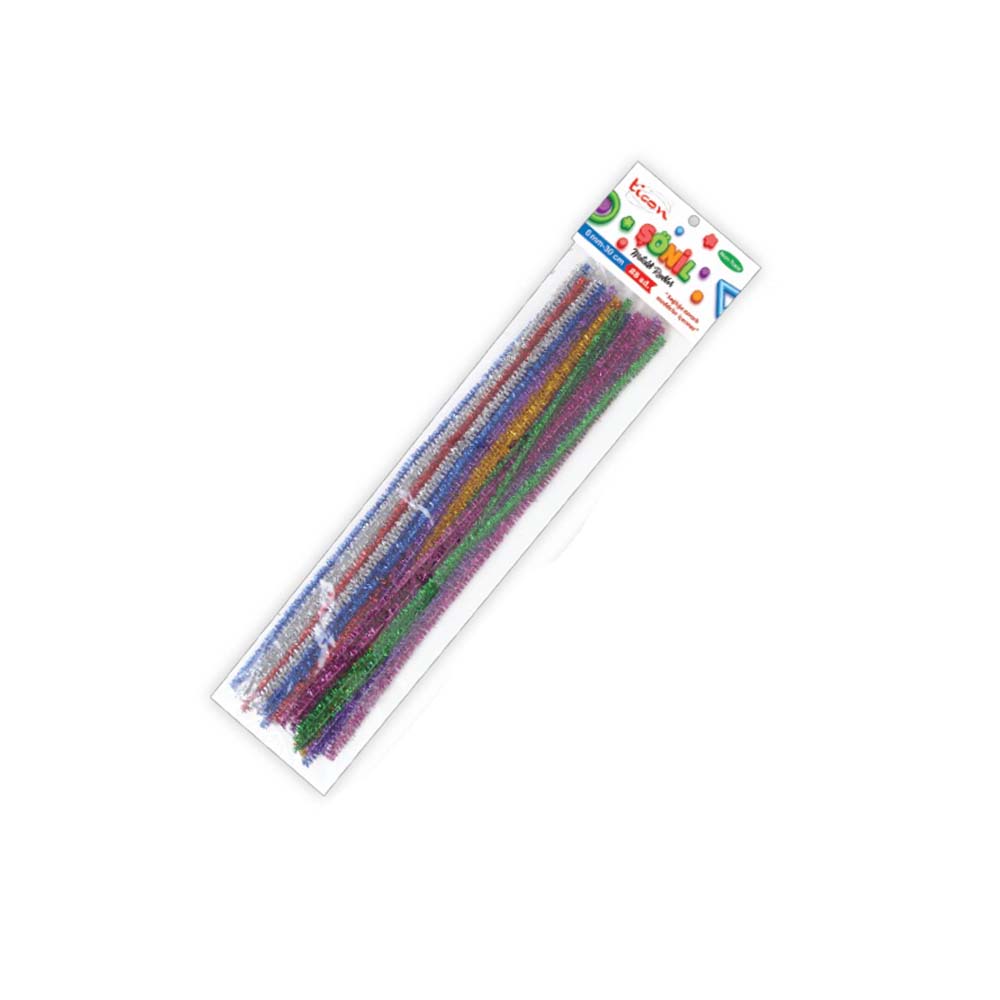TİCON 362121 METALİK ŞÖNİL 30CM 6MM 25Lİ PAKET