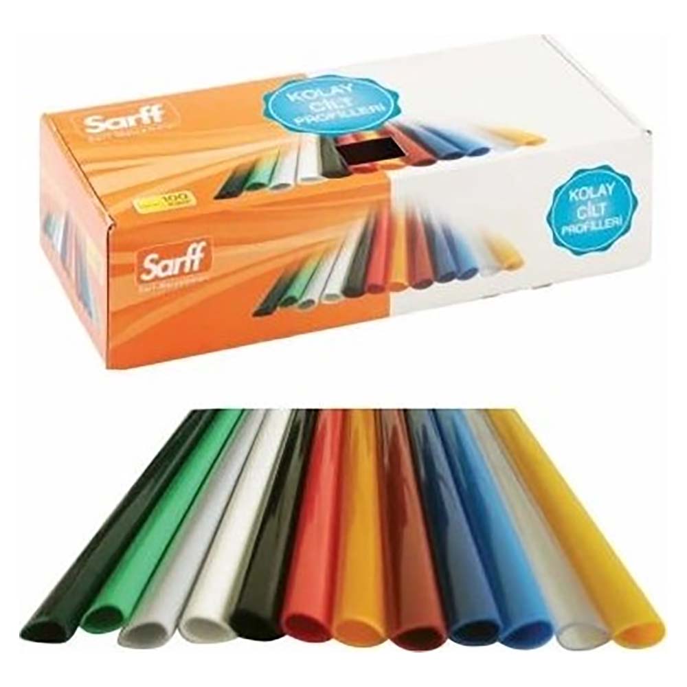 SARFF 15203017 SIRTLIK 15MM SİYAH 100LÜ
