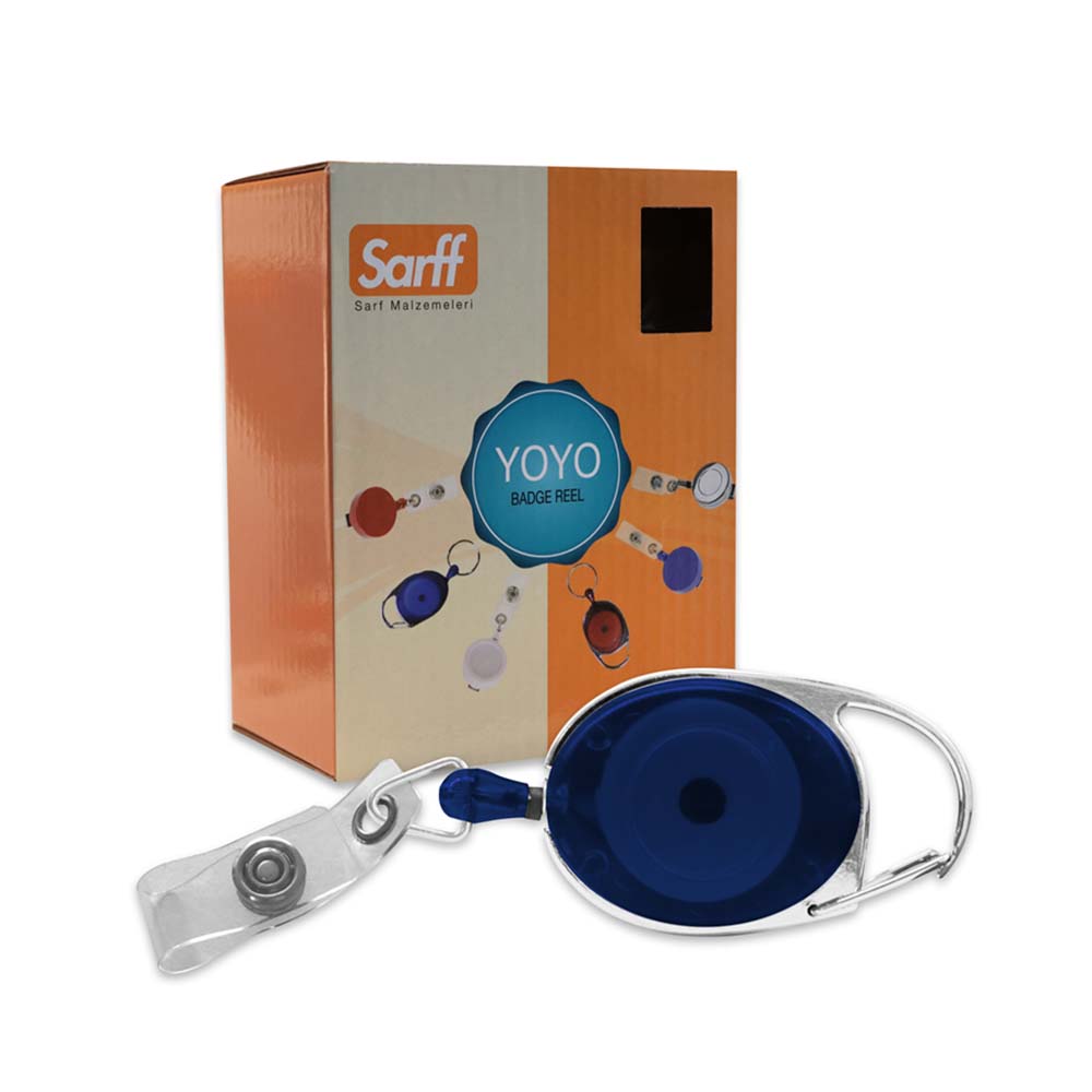 SARFF 15311100 YOYO ŞEFFAF MAVİ 25Lİ KT