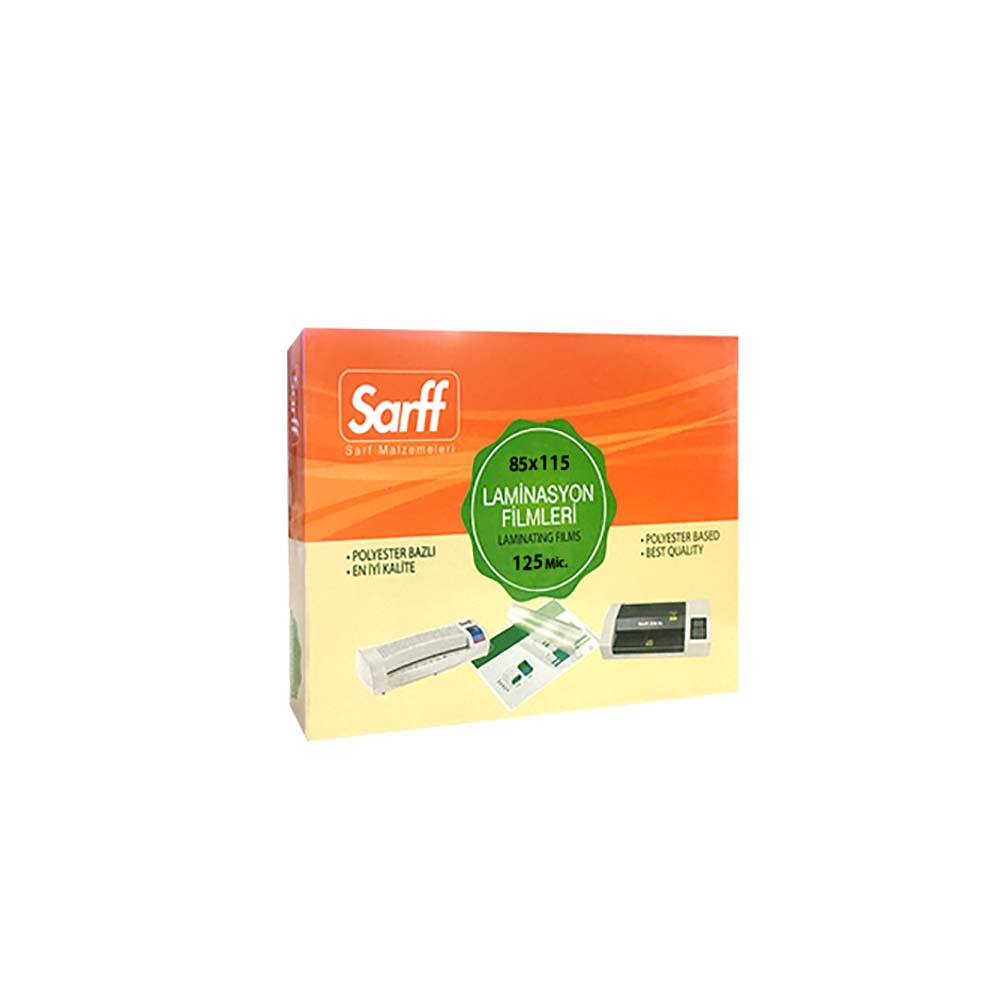 SARFF 15309018 LAMİNASYON 85X115 125MİC