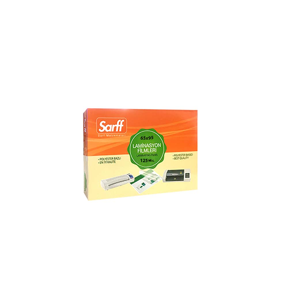 SARFF 15309021 LAMİNASYON 65X95 125MİC