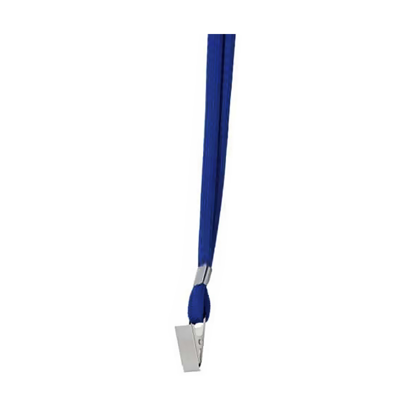SARFF 15311205 METAL KLİPSLİ KART ASKI İPİ LACİVERT 50Lİ KT