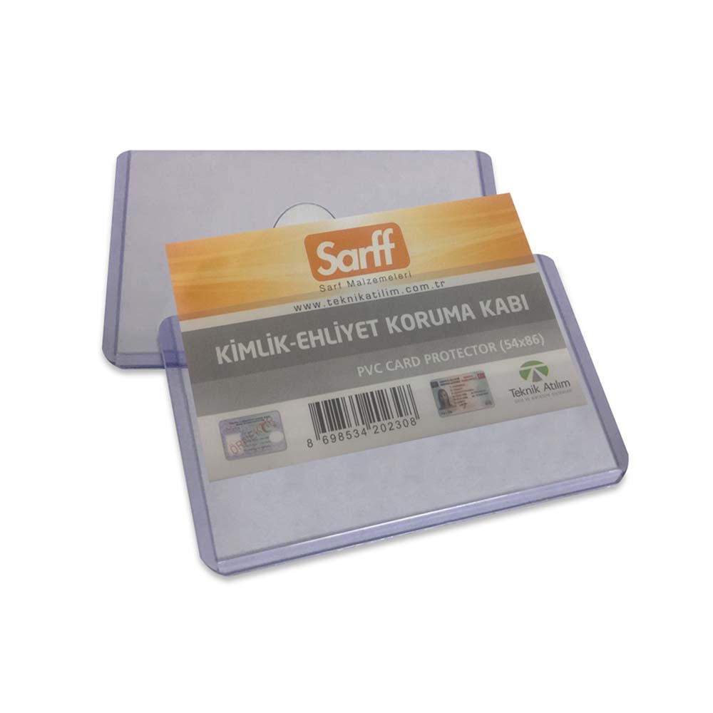 SARFF 15323003 A-031H PVC LÜX EHLİYET KABI 100LÜ KT