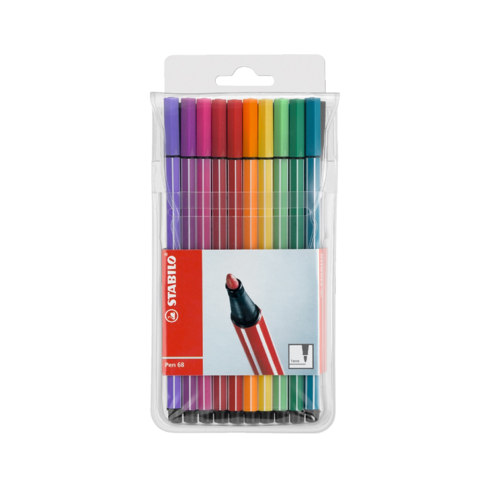STABİLO PEN 68 KEÇELİ KALEM 20Lİ SET 6820PL