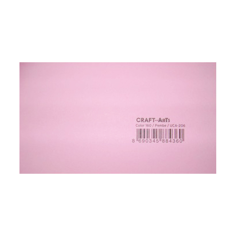 CRAFT&ARTS UCA-206 160GR FON KARTONU 50X70 PEMBE