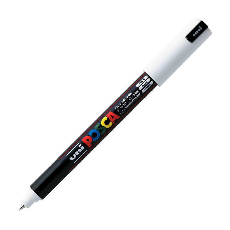 UNİ PC-1MR POSCA POSTER MARKÖRÜ SU BAZLI 07 BEYAZ