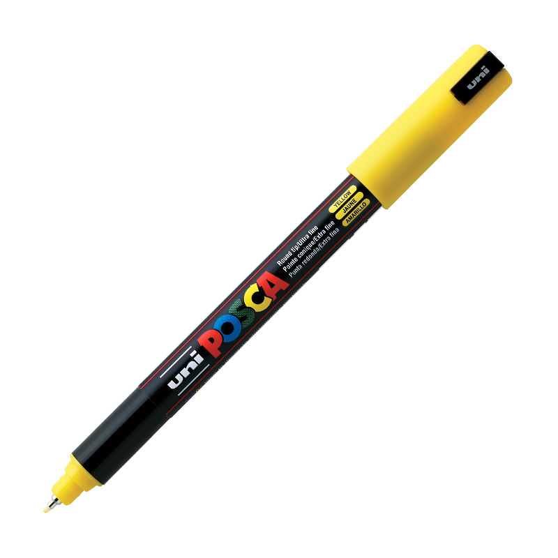 UNİ PC-1MR POSCA POSTER MARKÖRÜ SU BAZLI 07 SARI
