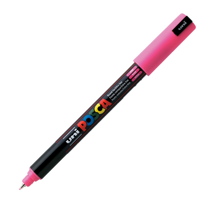 UNİ PC-1MR POSCA POSTER MARKÖRÜ SU BAZLI 07 PEMBE