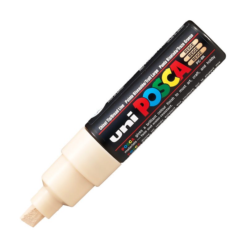 UNİ PC-8K POSCA SU BAZLI POSTER MARKÖRÜ BEJ