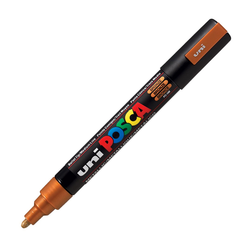 UNİ PC-5M POSCA POSTER MARKÖRÜ BRONZ