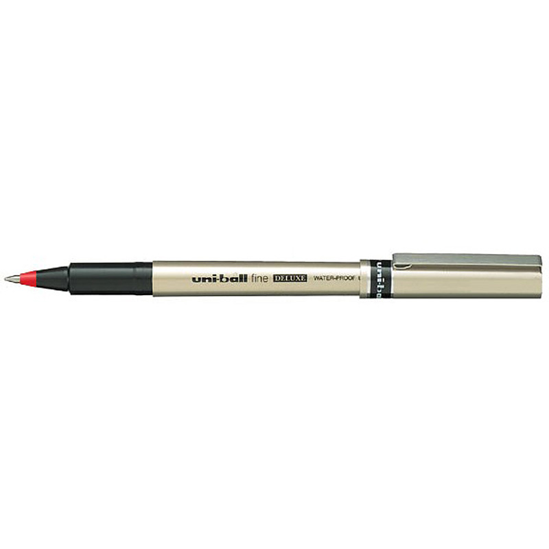 UNİ UB-177 FİNE DELUXE ROLLER KALEM 07MM KIRMIZI