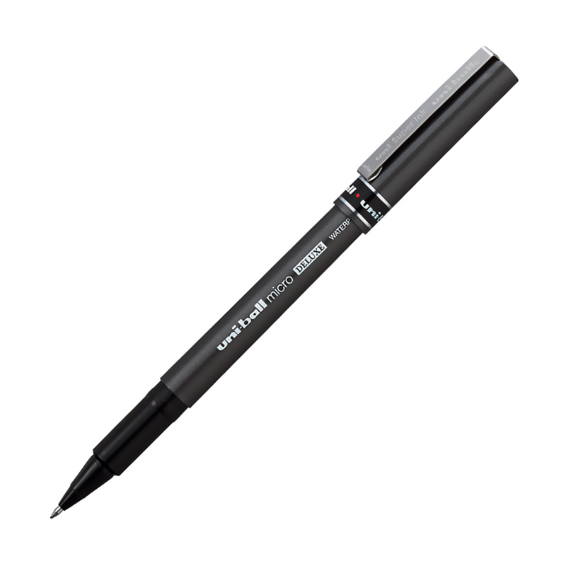 UNİ UB-155 DELUXE MİCRO ROLLER KALEM SİYAH