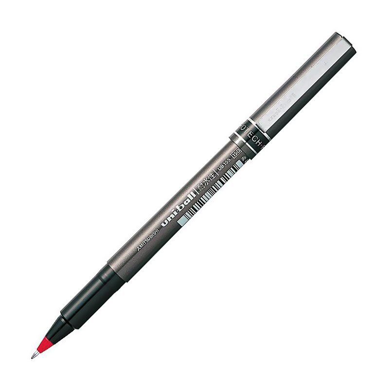 UNİ UB-155 DELUXE MİCRO ROLLER KALEM KIRMIZI