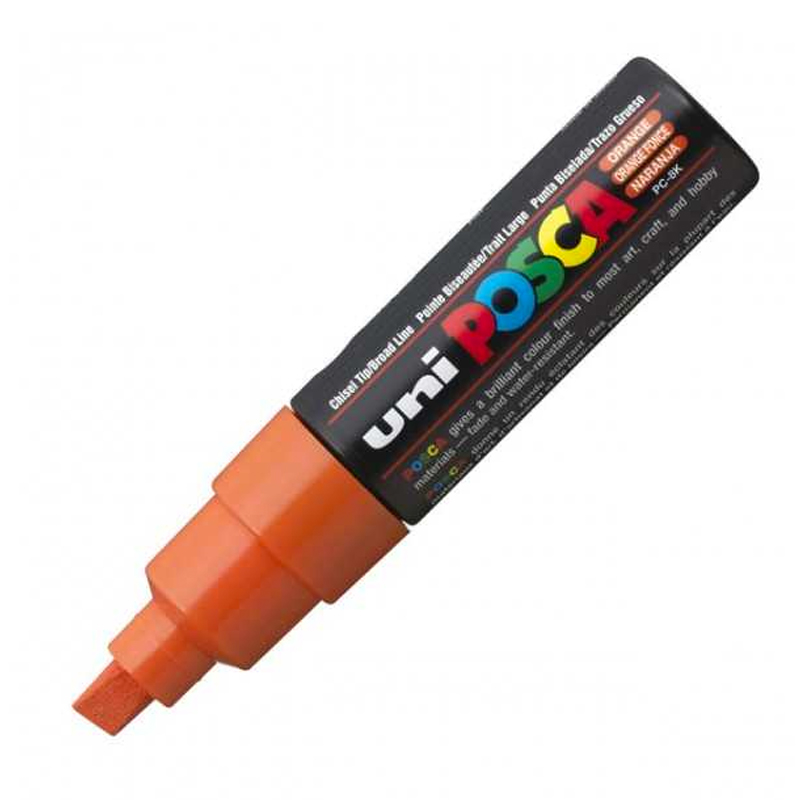 UNİ PC-8K POSCA SU BAZLI POSTER MARKÖRÜ TURUNCU