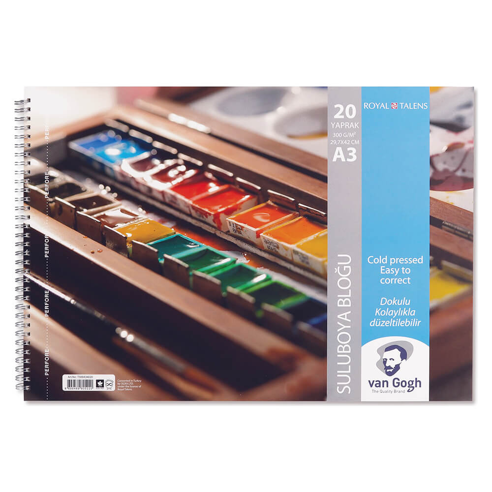 VAN GOGH T300A34020 SPR SULUBOYA BLOĞU 300GR A3 20YP
