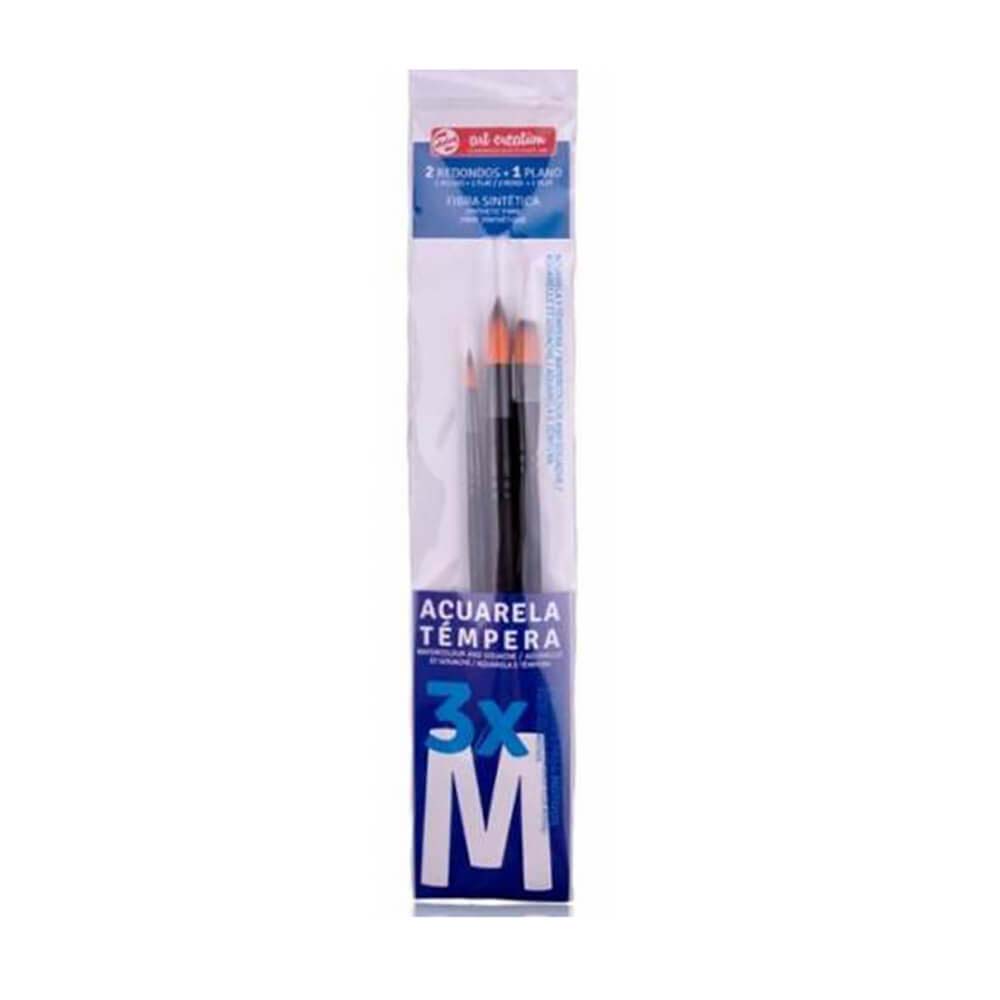 ARTCREATİON 9099162M TAC M 3LÜ SULUBOYA FIRÇA