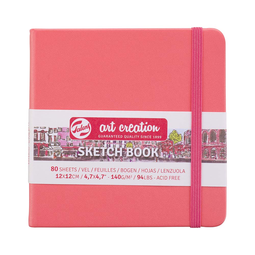 TALENS RT9314314M ART CREATION SKETCHBOOK 140GR 12X12 CORAL