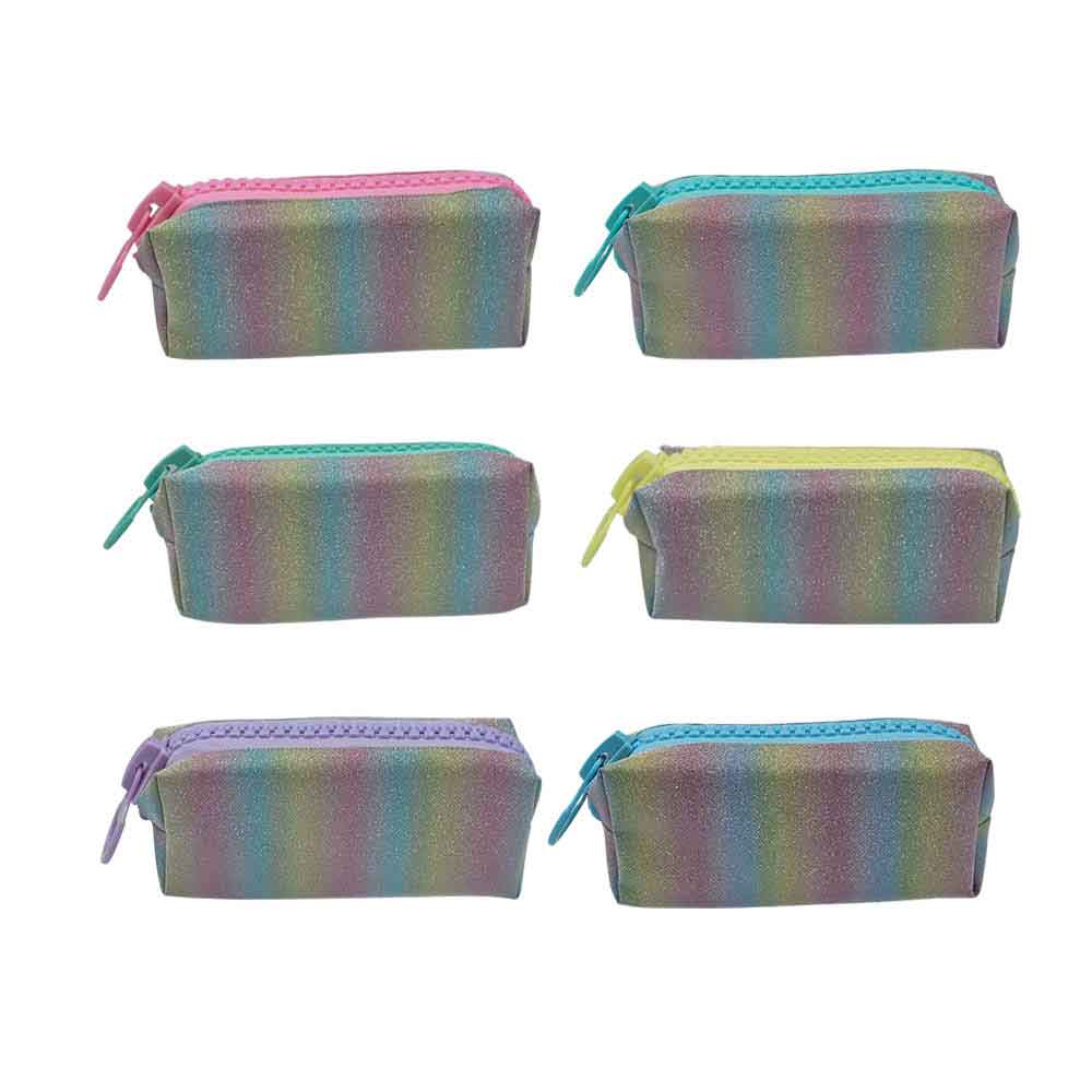 UNİCUS UNCS-917 BİG ZİP PASTEL SİMLİ GÖKKUŞAĞI KALEM KUTU 24LÜ