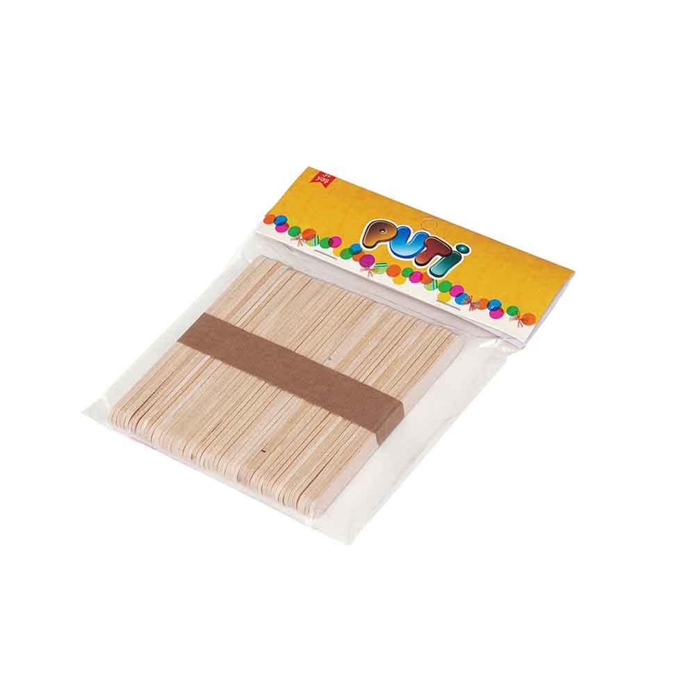 PUTİ 4599 AHŞAP KÜÇÜK DİL ÇUBUĞU NATURAL 50Lİ