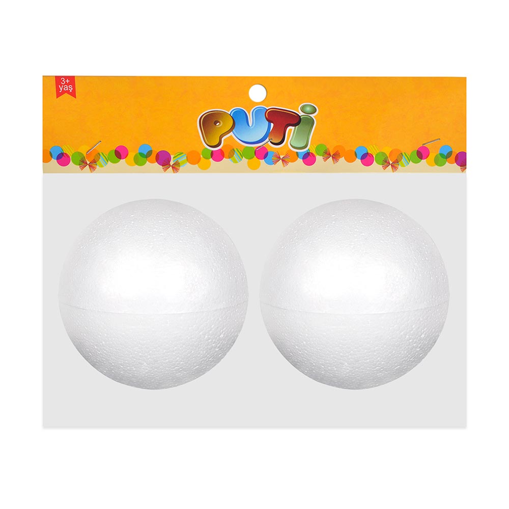 PUTİ 4797 STRAFOR KÖPÜK TOP 2Lİ 10CM